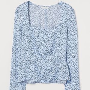 ✨NWT✨ H&M Floral Crop Top